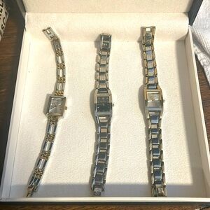 Elegant set of Vintage Anne Klein watches